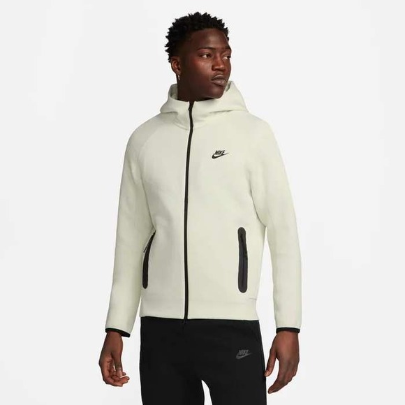 Nike Other - Nike Tech Fleece Windrunner Zip Hoodie Sea Glass Black FB7921-020 Size 3XL Tall